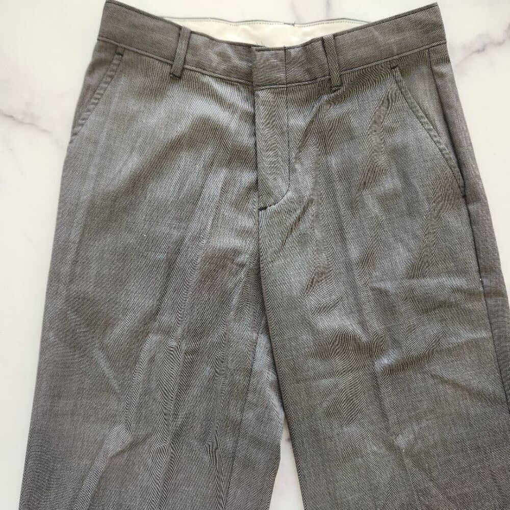 Holiday edition boys youth size 14 gray formal dress pants vintage style